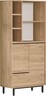 Ormar, Kumsal PTP - Walnut, White