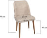 Set stolica (2 komada), Krema Orah, Nova 761