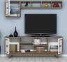 TV jedinica, Ayla - Walnut, White