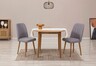 Proširivi blagavaonski stol i stolice (3 komada) Kayleigh
