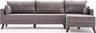 Kutna garnitura, Smeđa, Bella Corner Sofa Right - Brown