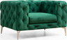 Fotelja, zelena, Como - Green