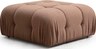 Tabure, Smeđa, Bubble Pouffe - Brown Bouclette