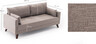 Trosjed BELLA bež, Bella Sofa For 3 Pr - Cream