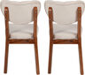 Set stolica (2 komada), Orah Bež, Elma 701