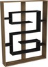 Polica za knjige, Esteban - Walnut, Black