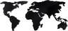 Metalna zidna dekoracija, World Map