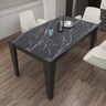 Blagovaonski stol, Bud - Black, Marble