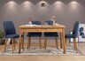 Set stolova i stolica (5 komada), Atlantski bor Mornarsko plava, Santiago 1048 - 1 A