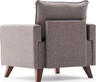 Sofa, Smeđa, Bella Armchair - Brown