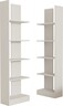 Polica za knjige, İkiz - White
