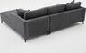 Kutna garnitura, Antracit Crno, Berlin Right - Anthracite, Black