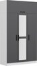 Garderoba, Minar 3 Kapak 235 - Anthracite, White