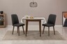 Proširivi blagavaonski stol i stolice (3 komada) Makenzie
