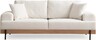 Trosjed, Eti Oak 3 Seater - White