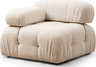 Sofa, Krem, Bubble L1 - Cream Bouclette