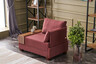 Sofa, Bordo crvena, Fly Right - Claret Red