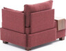 Sofa, Bordo crvena, Fly Right - Claret Red