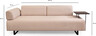 Trosjed na razvlačenje INFINITY bež, Infinity with Side Table - Beige
