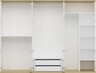 Ormar za odjeću KALE LINE - 4807, bijela boja