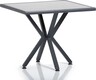 Vrtni stol, siva crna boja, Samara Bahçe Masası - 2