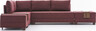 Kutna garnitura na razvlačenje, Bordo crvena, Fly Corner Sofa Bed Left - Claret Red