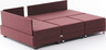 Kutna garnitura na razvlačenje, Bordo crvena, Fly Corner Sofa Bed Left - Claret Red
