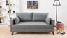 Dvosjed BELLA sivi, Bella Sofa For 2 Pr - Grey