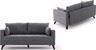 Dvosjed BELLA sivi, Bella Sofa For 2 Pr - Grey