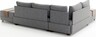 Kutna garnitura na razvlačenje BELLA SOFT, lijeva, siva, Fly Corner Sofa Bed Left - Grey