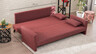 Trosjed na razvlačenje BELLA crveni, Bella Sofa Bed - Claret Red