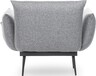 Fotelja, Sivo, Jax Solo - Grey GR110