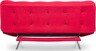 Trosjed na razvlačenje, Crvena, Misa Sofabed - Red