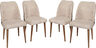 Set stolica (4 komada), Krema Orah, Nova 761