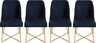 Set stolica (4 komada), Zlato Tamno plava, Madrid 138