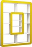 Polica za knjige, Orkide - White, Yellow