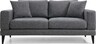 Dvosjed NORDIC tamno sivi, Nordic 2 Seater