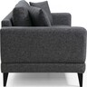 Dvosjed NORDIC tamno sivi, Nordic 2 Seater