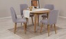 Proširivi blagavaonski stol i stolice (5 komada) Lorelei