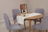 Proširivi blagavaonski stol i stolice (5 komada) Lorelei