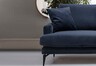 Trosjed PAPIRA tamnoplavi, Papira 3 Seater - Navy Blue