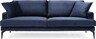Trosjed PAPIRA tamnoplavi, Papira 3 Seater - Navy Blue