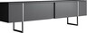 TV jedinica LUXE, antracit, srebrna boja