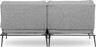 Trosjed na razvlačenje, Sivo, Martin Sofabed - Grey GR110