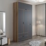 Ormar za odjeću ELINA - 8907, antracit, Dore