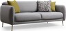 Trosjed SEVILLA- svijetlo siva, Sevilla 3 Seater - Grey