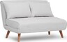 Dvosjed, Folde 2-Seater - Teddy Fabric - Cream