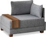 Sofa, Sivo, Fly Armchair Right - Grey
