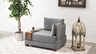 Sofa, Sivo, Fly Armchair Right - Grey