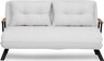 Dvosjed, Sando 2-Seater - Teddy Fabric - Cream
